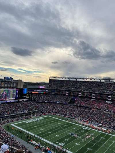 Gillette Stadium section 306