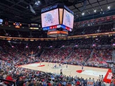 Moda Center section 121