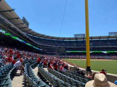 Angel Stadium section 134