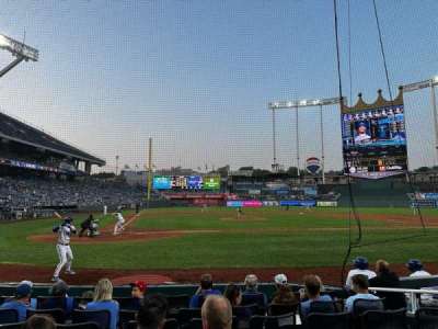 Kauffman Stadium section 131