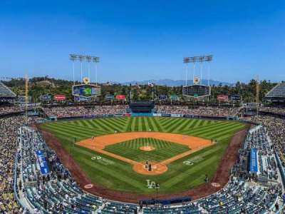 dodger stadium section 1RS