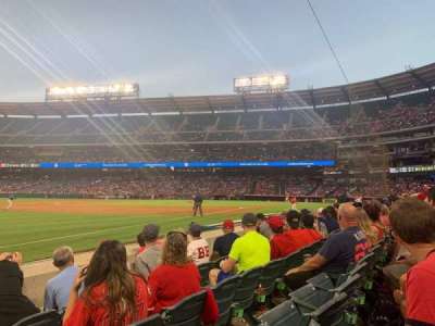 Angel Stadium section 107