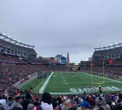 Gillette Stadium section 132