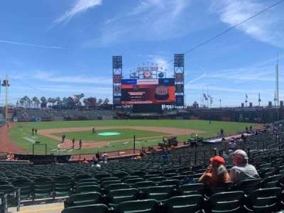 Oracle park section 112