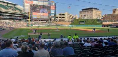 COMERICA PARK section 124