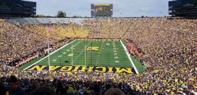 Michigan Stadium section 11
