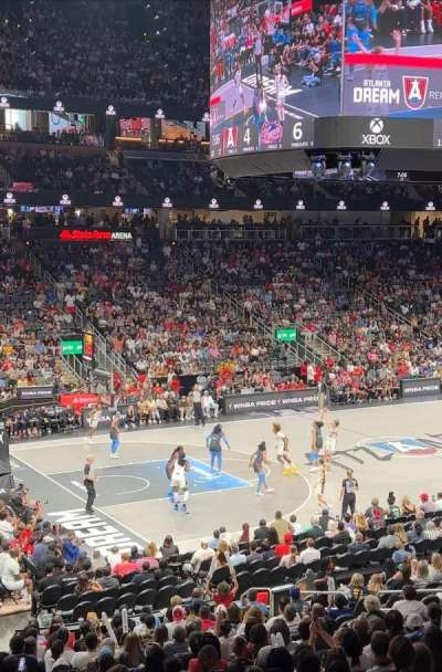 State Farm Arena section 110