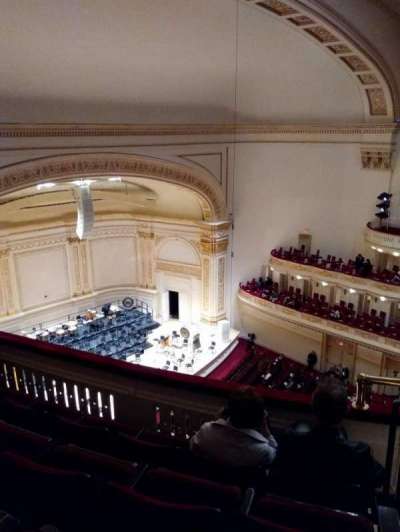 Carnegie Hall section Lower Side Balcony L