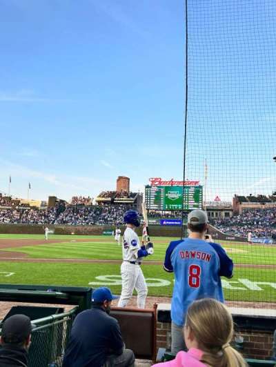 Wrigley Field section AA13