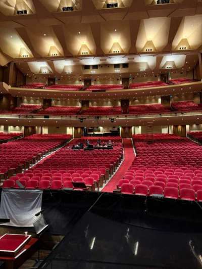 Keller auditorium section Stage