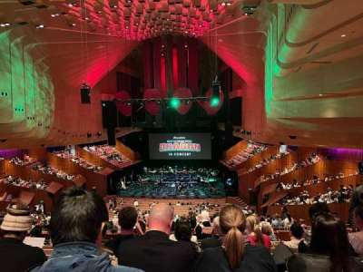 Sydney Opera House Concert Hall section Circle