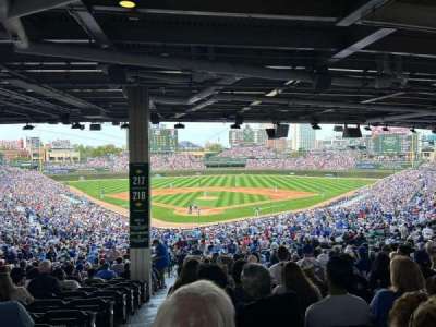 Wrigley Field section 218