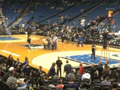 Target center section 126