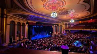 Detroit Masonic Temple Theatre section Balcony L 107