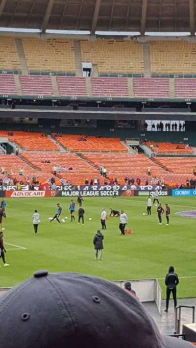 RFK Stadium section 212