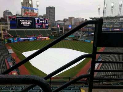 Progressive Field section 554