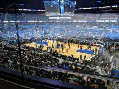KIA Center section Club A