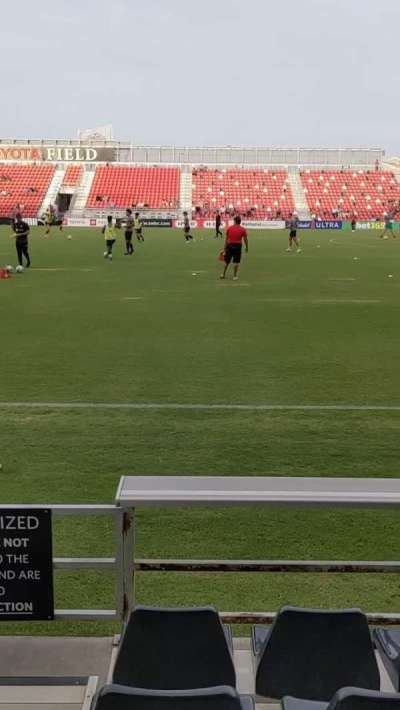 Toyota Field section 102