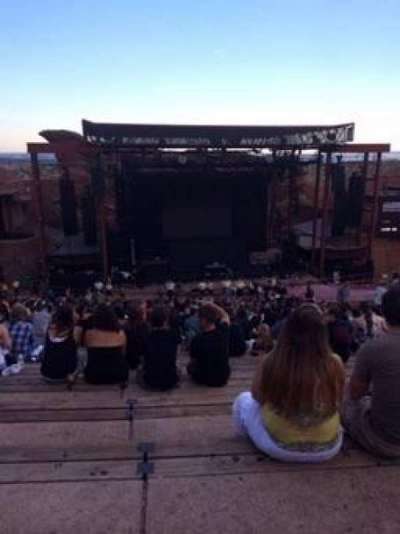 Red Rocks Amphitheatre section Center Left