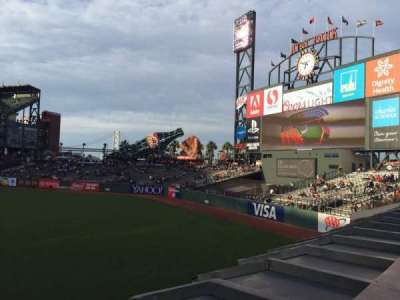 Oracle park section 148