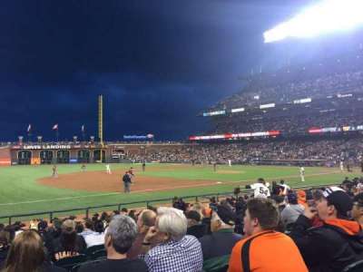 Oracle park section 126