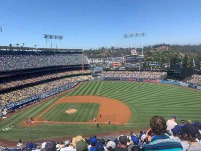 dodger stadium section 20RS