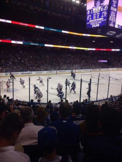 Benchmark International Arena section 104