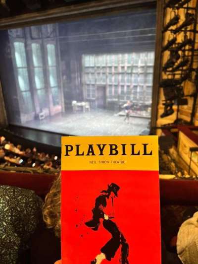 Neil Simon Theatre section Front Mezzanine R