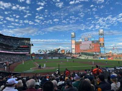 Oracle park section 112