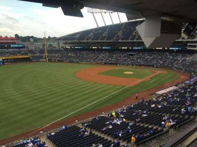 Kauffman Stadium section 301
