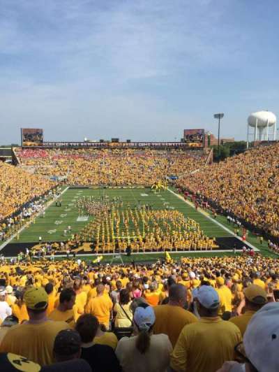 Kinnick Stadium section 216