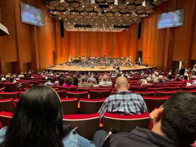 Jones Hall section Orcestra Center