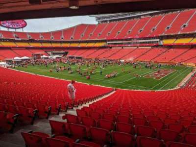 Arrowhead Stadium section 132