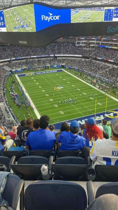 Sofi Stadium section 455