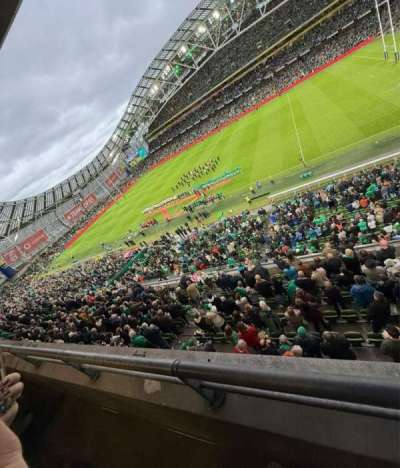 Aviva stadium section 439