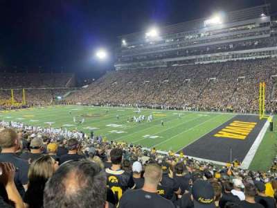 Kinnick Stadium section 101