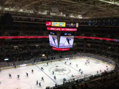 SAP Center section 217