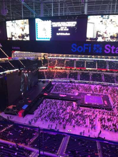Sofi Stadium section 414