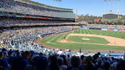dodger stadium section 124LG