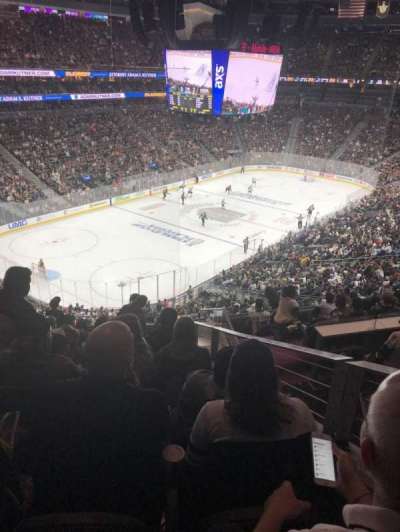 T-mobile Arena section 105