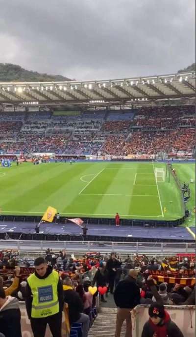 stadio olimpico section Tevere Top Nord 38AD