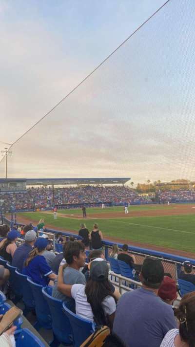 TD Ballpark section 100