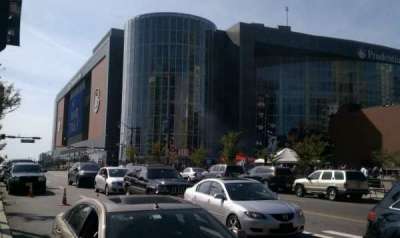 Prudential Center section Investors Bank Tower