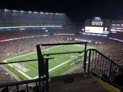 Gillette Stadium section 339