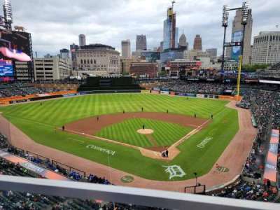 COMERICA PARK section 329
