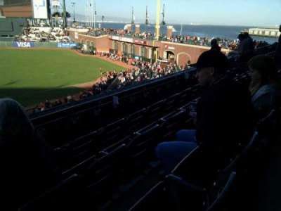 Oracle park section 207