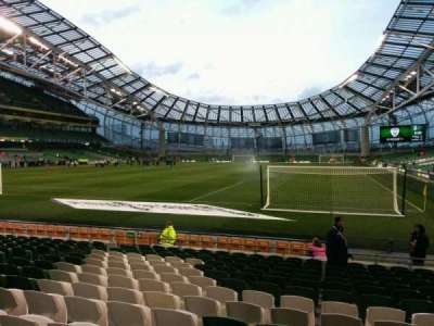 Aviva stadium section 112