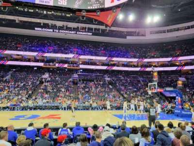Xfinity Mobile Arena section 101