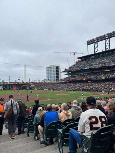 Oracle park section 126