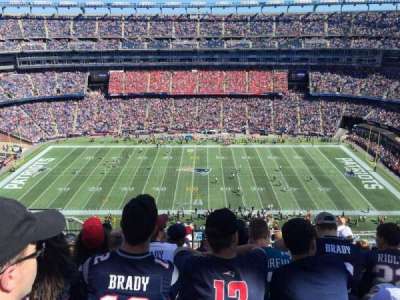 Gillette Stadium section 331